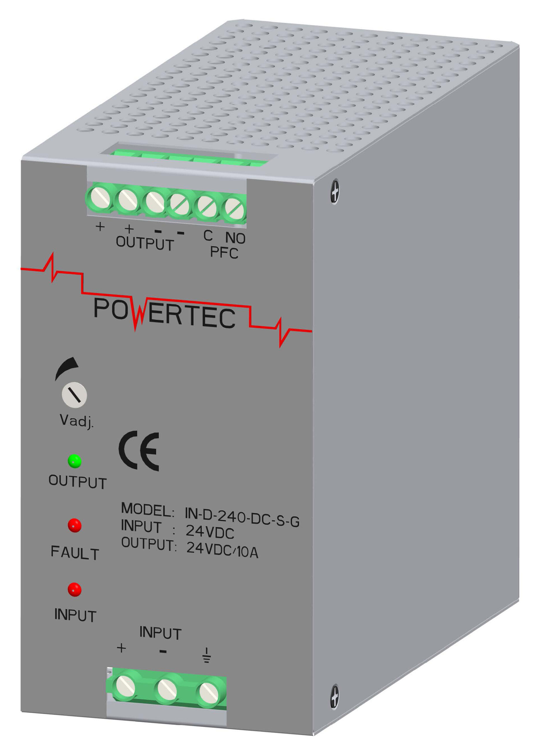PSPL_IN-D-240-DC-S-G_3D_01_Front View_Without Dimensions_000